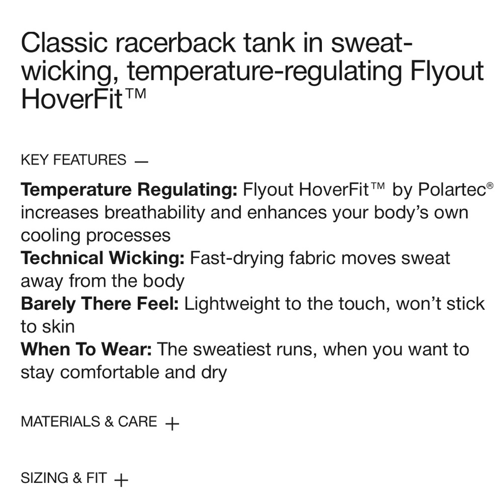 oiselle Flyout Racerback Tank - Picture 7 of 7